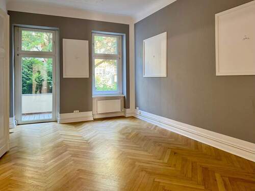 Der Balkonraum - Büro-Praxisräume mieten in Berlin-Steglitz, 3,5 Räume, 106 m², HP, Bad, WC, Teeküche, Balkon+Terrasse
