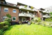 Ansicht Rückseite - Rheinberg-Budberg: grosszügige Maisonettewohnung mit Balkon!