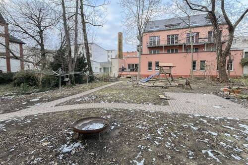Hof - Etagenwohnung mit 130,00 m&sup2; in Leipzig zum Kaufen