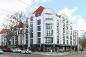 Objektansicht - vermietete teilmöbilierte 1-Zimmer-Wohnung mit Balkon - zentral gelegen nahe Uniklinik