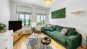 Wohnzimmer 1 - 2 Zimmer Etagenwohnung zum Kaufen in Leipzig