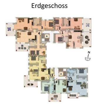 Erdgeschoss - Etagenwohnung mit 61,90 m&sup2; in Wittlich zum Kaufen