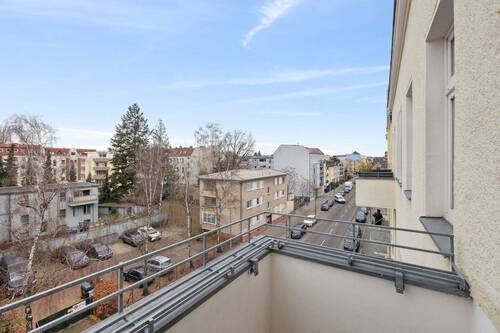 Blick aus dem Balkon - 