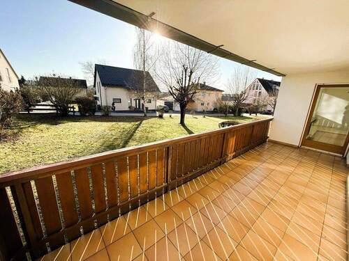 Balkon - 4 Zimmer Etagenwohnung in Pleinfeld