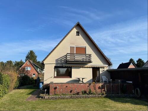 Rückansicht - 4 Zimmer Einfamilienhaus in Hanstedt