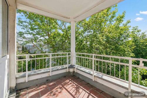 Balkon in Südost-Ausrichtung - 