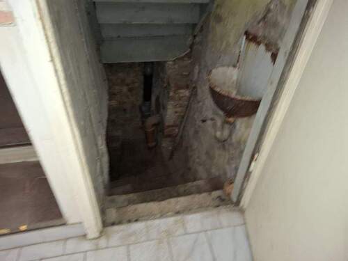 Treppe zum Teilkeller - 