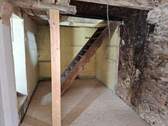 Flur im OG Vorderhaus, Treppe zum Dachboden - 