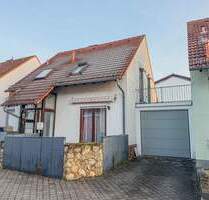 Einfamilienhaus mit Garage, kleiner Garten, Balkon - Flörsheim