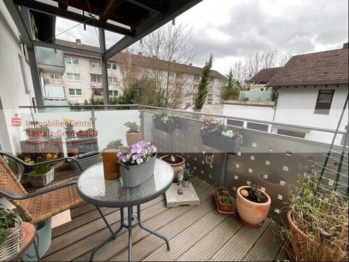 Balkon Whg. 3 im 1. OG links - 