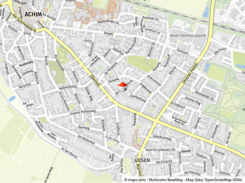 Geolyzer Kartenausschnitt - 