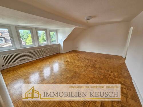 Wohn- und Esszimmer - Etagenwohnung mit 94,90 m&sup2; in Achim zum Kaufen