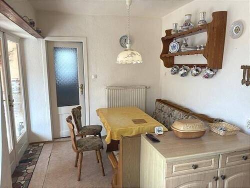 Küche mit anschließendem Wintergarten - 