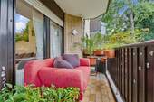 Große Loggia mit sonniger West-Ausrichtung - 