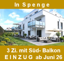 In SPENGE: 3 Zi. Neubau - ETW. mit Südbalkon. EINZUG ab Juni 26. - Bielefeld Jöllenbeck
