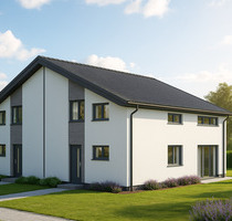 Niendorf . Exklusive & großzügige KfW55 Doppelhaushälfte mit Wärmepumpe (A+) in Sackgasse - Hamburg