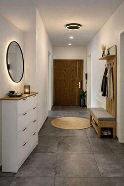 Flur Visualisierung - Etagenwohnung mit 73,60 m&sup2; in Mannheim zum Kaufen