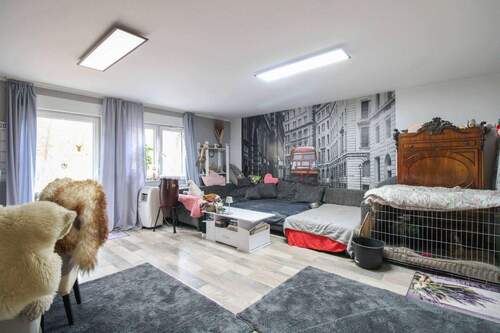 Wohnzimmer - Einfamilienhaus mit 110,00 m² in Beelitz zum Kaufen