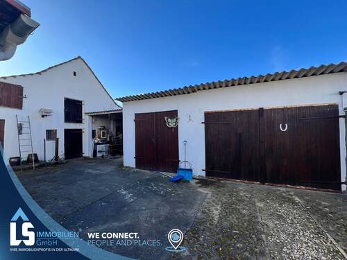 Nebengelass Werkstatt und Garage - 