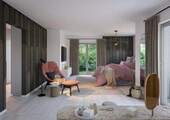 Modernes Schlafzimmer-Retreat - 