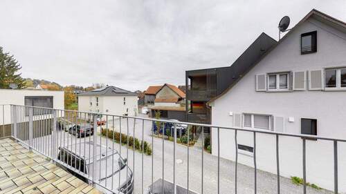 Aussicht vom Balkon - 