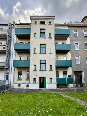 Rückansicht - 2 Zimmer Etagenwohnung zum Kaufen in Leipzig