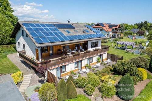 Blick aufs Haus - Etagenwohnung mit 150,00 m&sup2; in Rickenbach zur Miete