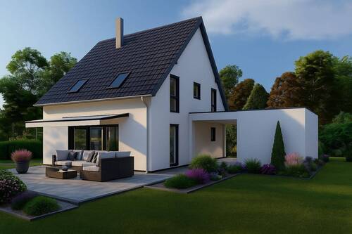 Ansicht Hinten - 5 Zimmer Einfamilienhaus zum Kaufen in Selb