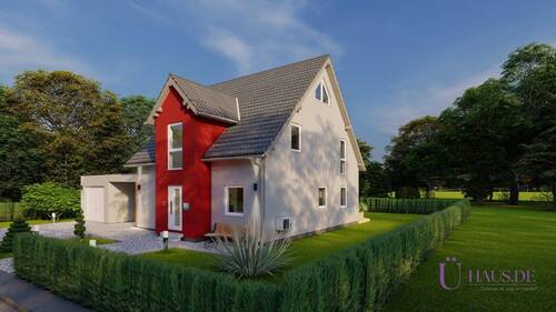 Nova 88 Außenansicht 4 mit Logo - Einfamilienhaus mit 146,00 m² in Selb zum Kaufen