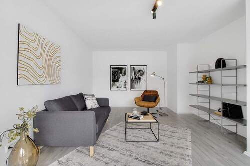 Bild 1 - 1,5-Zimmer-Wohnung mit 38 m² im EG ,1 + 2. Obergeschoss - ab 01.05.2026 5 min zum Rhein ERSTBEZUG