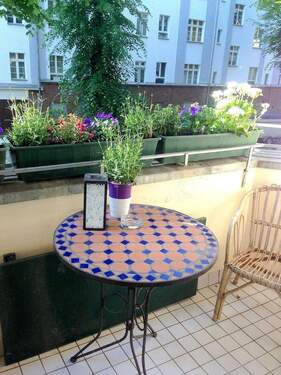 Balkon im Frühsommer - 