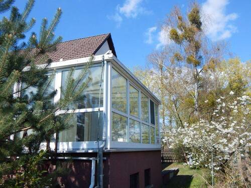 Wintergarten auf Tiefgarage - Einfamilienhaus mit 133,60 m&sup2; in Strausberg zum Kaufen