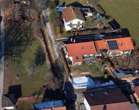 Vogelperspektive - Grundstück in Übersee