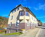 Seitenansicht West - 1 Zimmer Mehrfamilienhaus, Wohnhaus in Lichtenstein