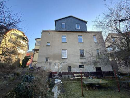 Rückansicht - Mehrfamilienhaus, Wohnhaus mit 319,70 m&sup2; in Sondershausen zum Kaufen