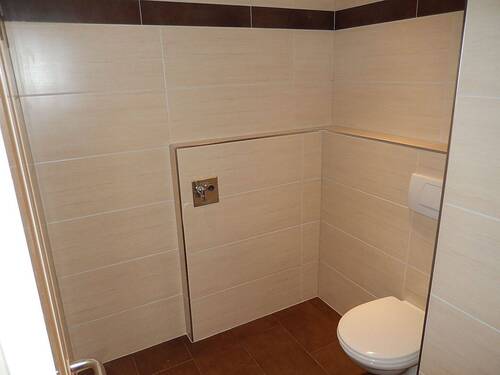 Vollbad mit Waschmaschinenanschluss - 