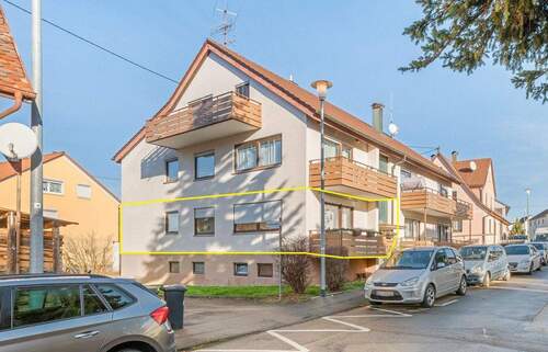 Hausansicht und Wohnung - 