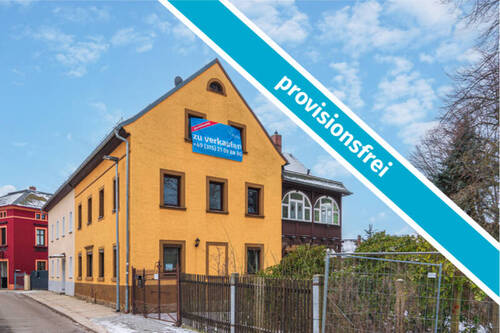 Startbild_1 - PREISHIGHLIGHT: Sanierungswürdiges Innenstadthaus in Limbach-Oberfrohna wartet auf Ihre Ideen!