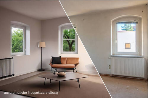 Vorhernachher1 - 1 Zimmer Mehrfamilienhaus, Wohnhaus zum Kaufen in Limbach-Oberfrohna