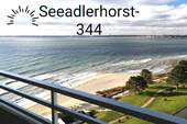 Traumblick vom Balkon - Direkter, unverbaubarer Traum- Meerblick in 1. Reihe am Ostseestrand