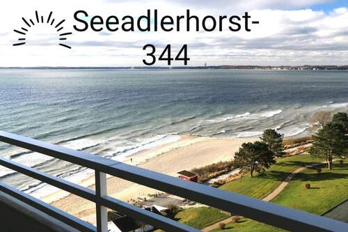 Traumblick vom Balkon - Direkter, unverbaubarer Traum- Meerblick in 1. Reihe am Ostseestrand