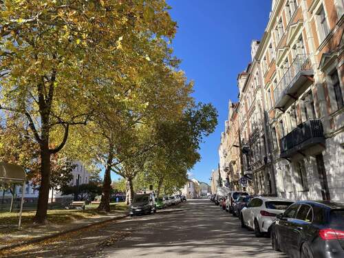 Blick in die Straße - 