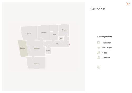 4. Obergeschoss - 