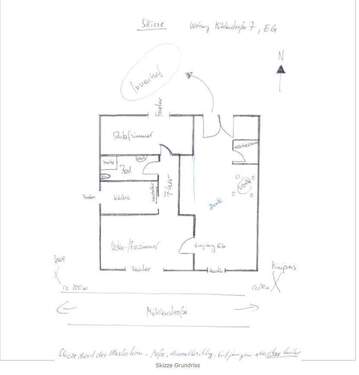 Skizze, EG, Mühlenstraße 7 - 