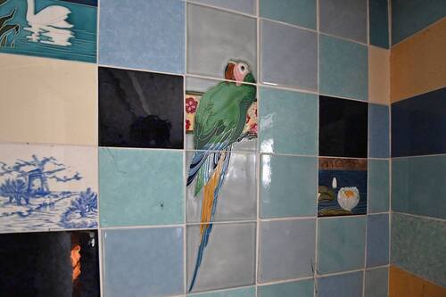 Fliesendetail aus den Kellerräumen - 