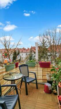 Balkon - Etagenwohnung mit 80,00 m&sup2; in Berlin zum Kaufen