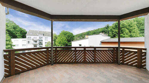 Balkon - 4 Zimmer Etagenwohnung in Kaiserslautern / Morlautern