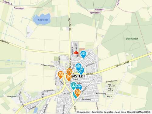 Geolyzer Kartenausschnitt - 