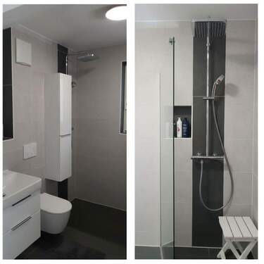 Bad mit Schränken - 