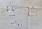 Grundrisse EG und DG sowie Schnitt B-B - 